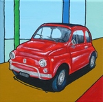 schilderijen met auto's