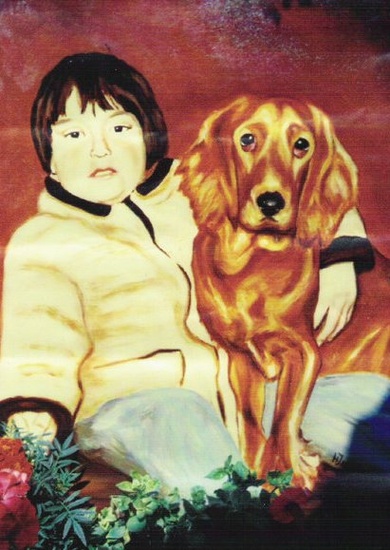 lesley met hond danny