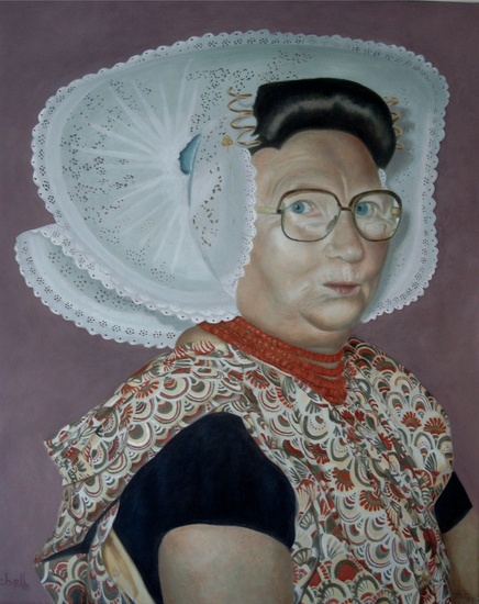 zeeuwse in klederdracht