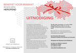 Benefiet voor Brabant HEROPEND op 29 januari 2022