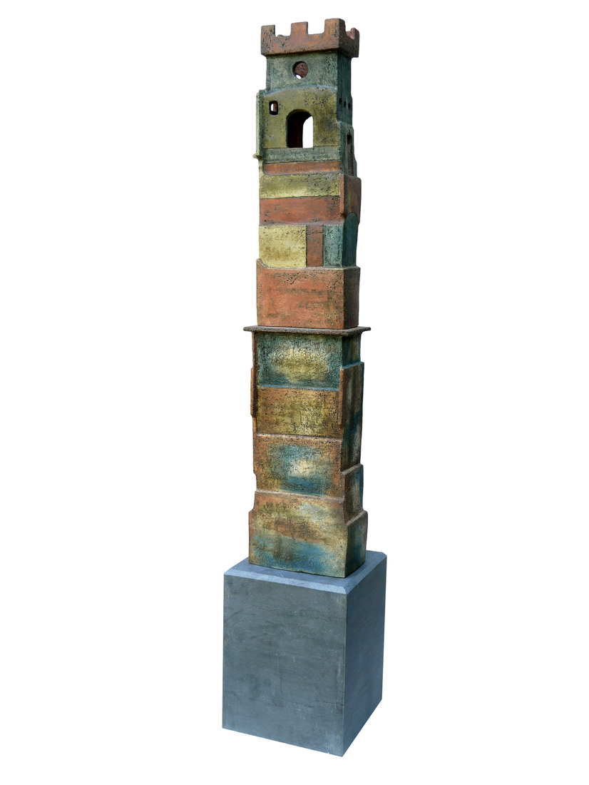 nr. 416 toren, hoogte met console totaal 143cm