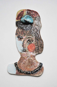 Portretten Keramiek 
Serie: 'people like you and me'