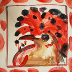 keramiek tegels vogels