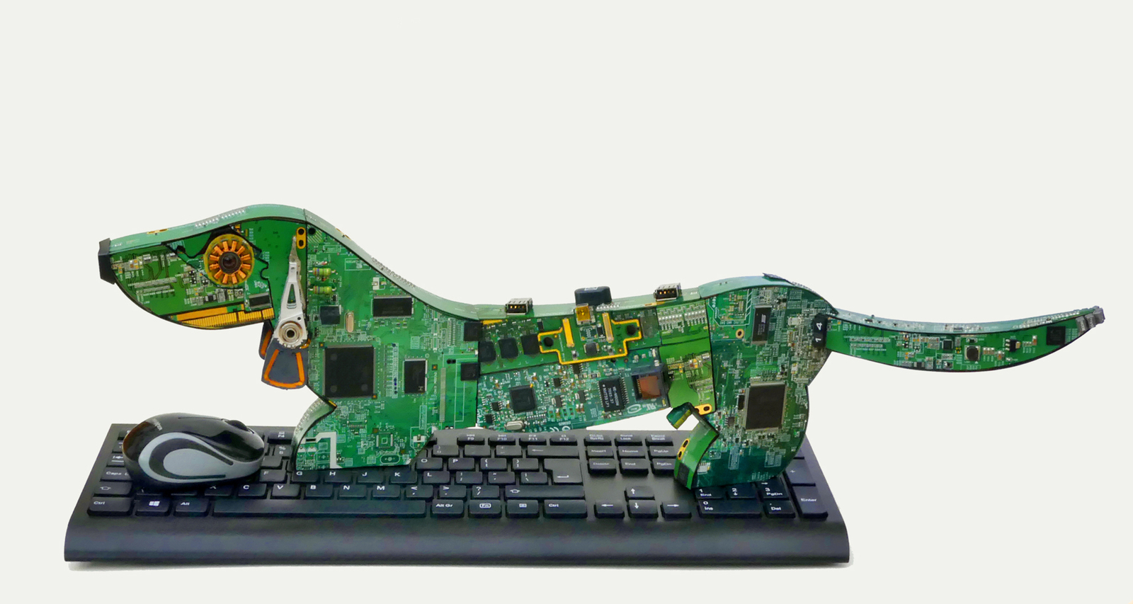 Spamspeurder Johan Kluif 16x16x60 cm