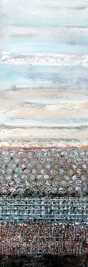 'Landschap met boomstammen'