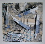 In de groep miniaturen werk ik intuïtief. Ik verwerk het materiaal spontaan om vervolgens te reageren op de verkregen vormen en structuren. Associatief versterk ik het ' verhaal' zoals ik het 'lees' .