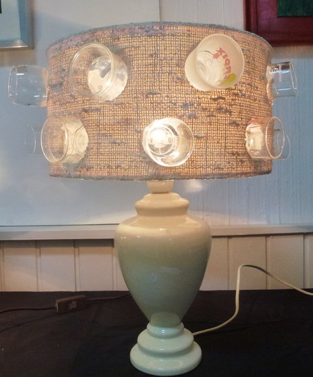 borrelglaasjes lamp