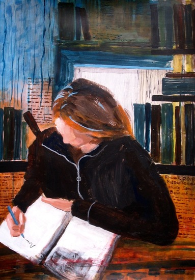 De schrijver