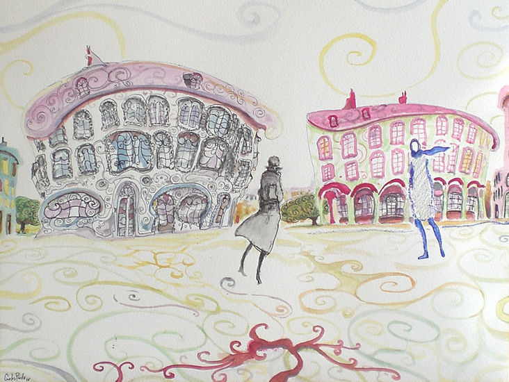 Two friends, reunion