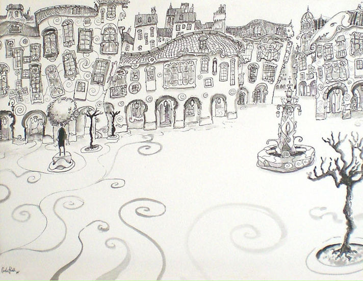 No one in the square