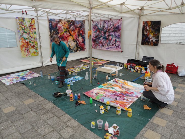 Performance Kunst aan de Berg