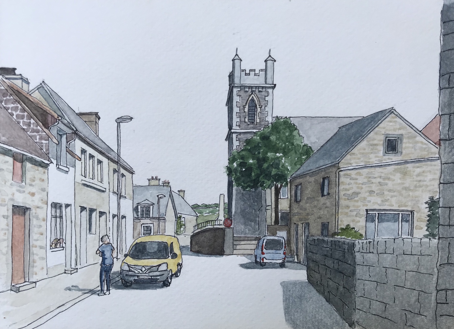 Le Rozel dorpsgezicht 