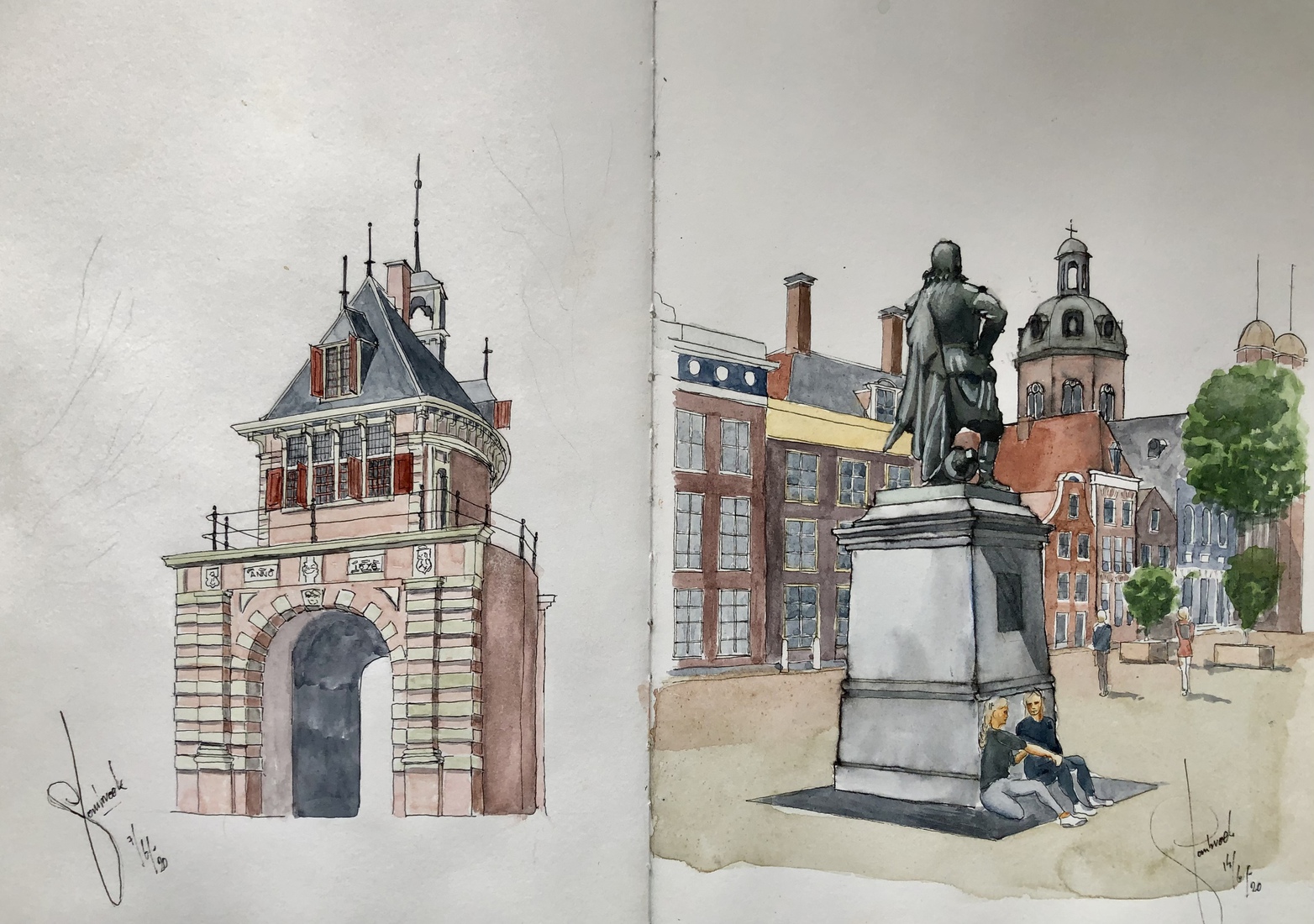 Schetsboek Hoorn 6