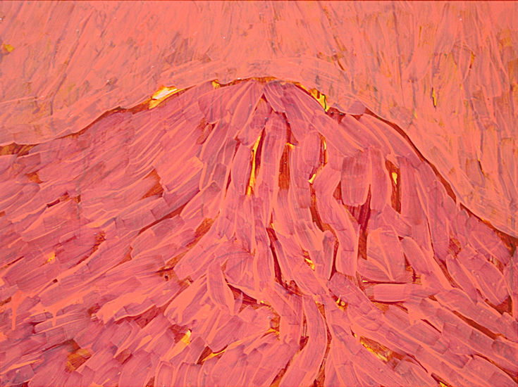 roze heuvel