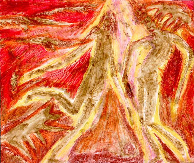 de schepping van adam en eva