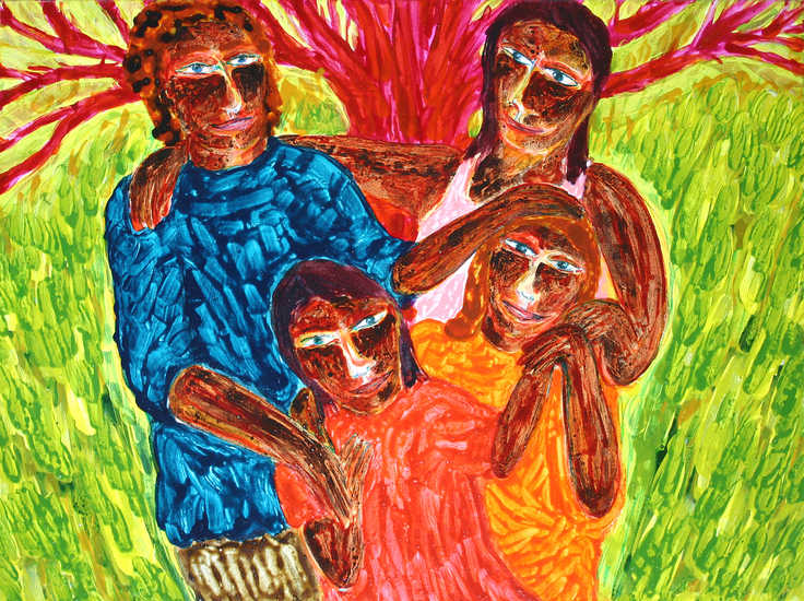 under the family tree