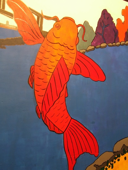 detail Japanse Wand