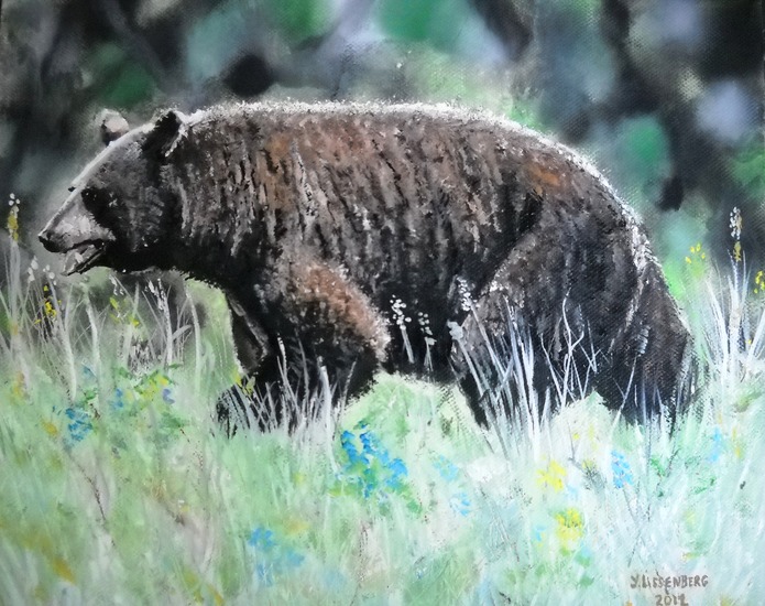 'Waterton Park: beer tussen de bloemen'