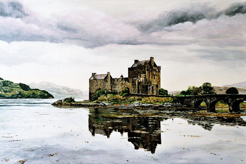 The Eilean Donan Castle, Schotland