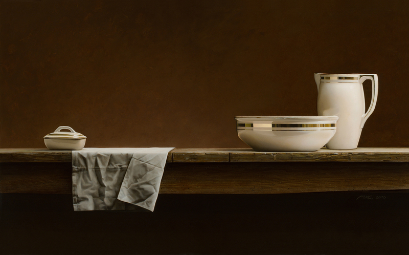 Mark Van Crombrugge - Still Life with Water Pitcher