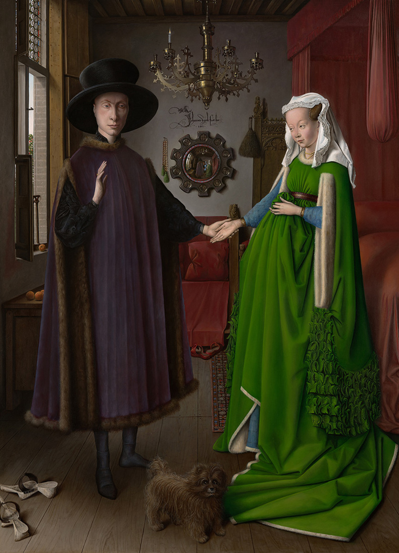 Arnolfini Portrait - Van Eyck by mvc