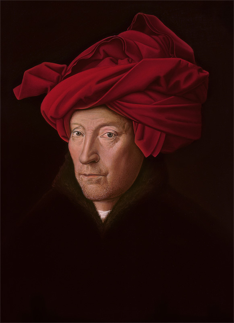 Man in Red Turban - Jan Van Eyck by mvc