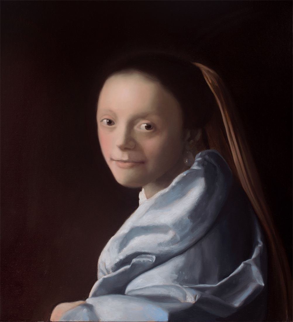 Studie van jonge vrouw - Vermeer door mvc