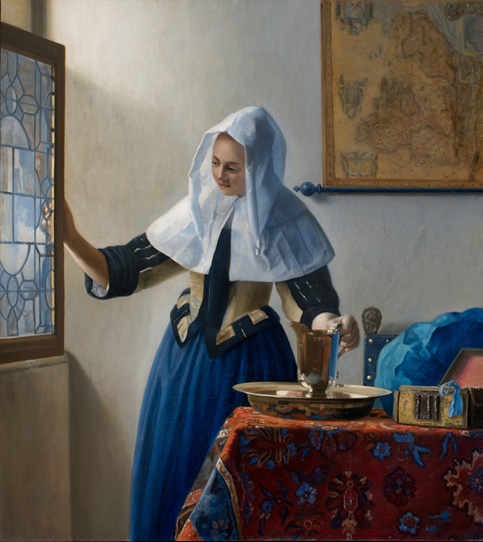 Vrouw met waterkruik - Vermeer door mvc