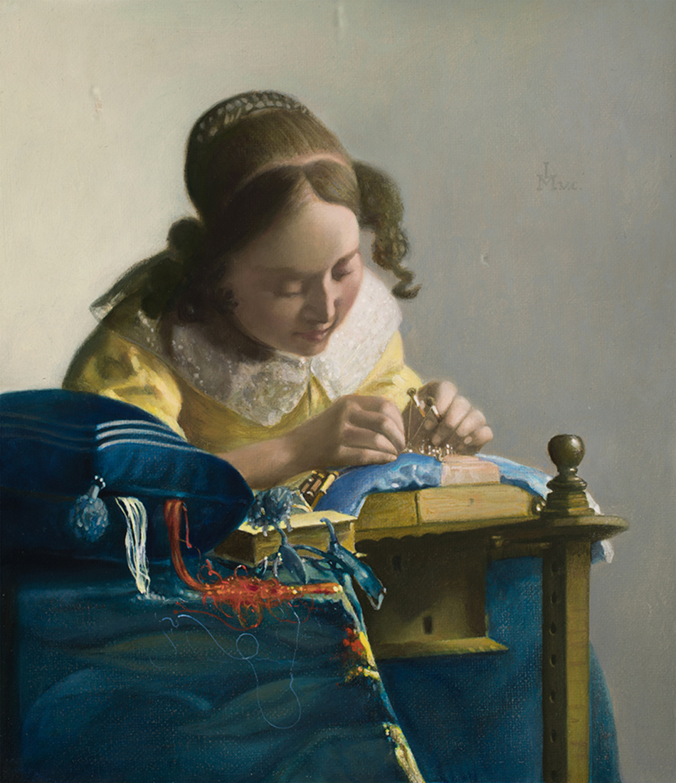 The Lacemaker - Vermeer by mvc