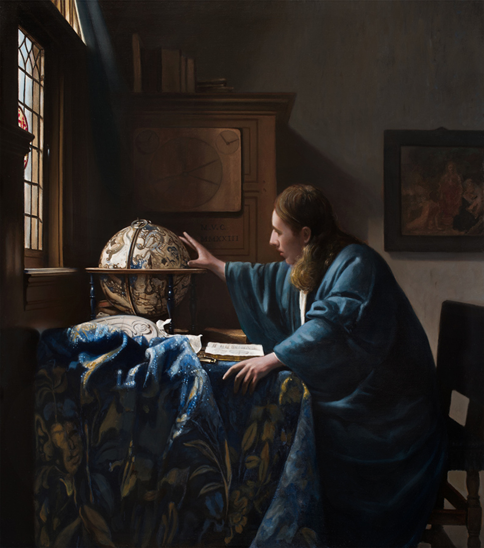 The Astronomer - Vermeer by mvc