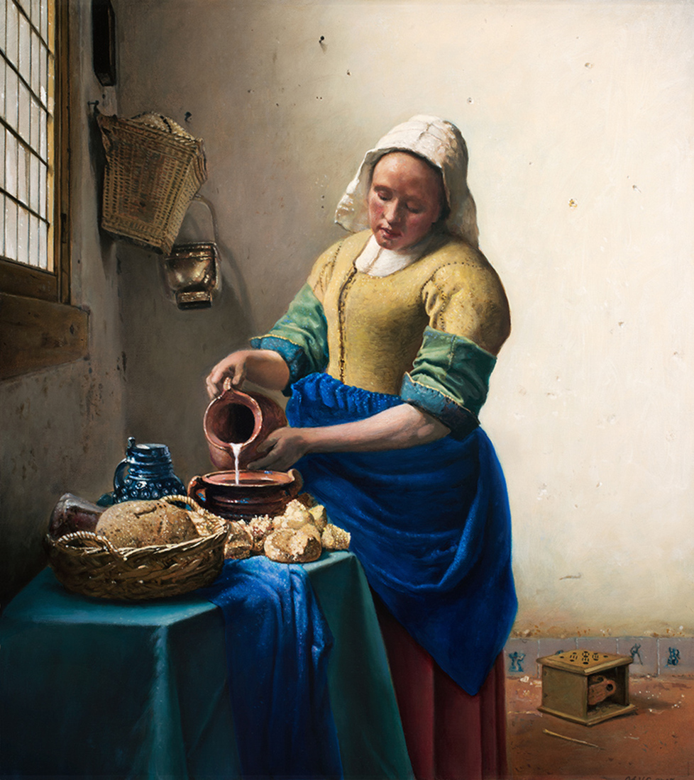The Milkmaid - Vermeer by mvc