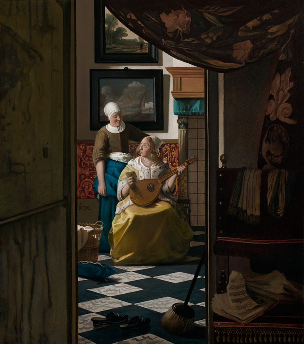 De Liefdesbrief - Vermeer door mvc