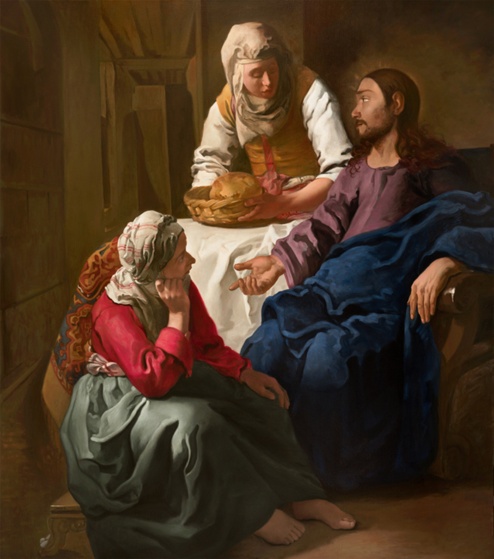 Christ in the House of Martha - Vermeer by mvc