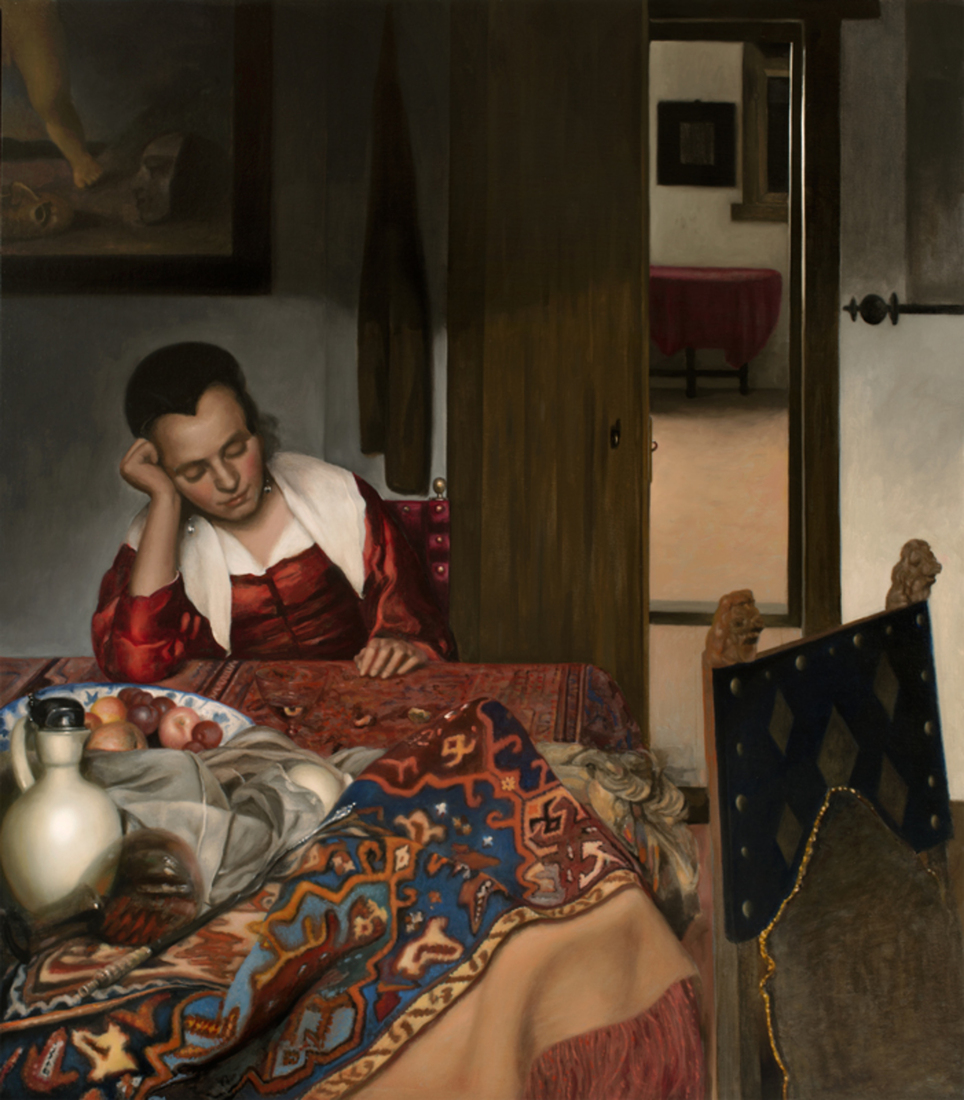 Maid Asleep - Vermeer by mvc