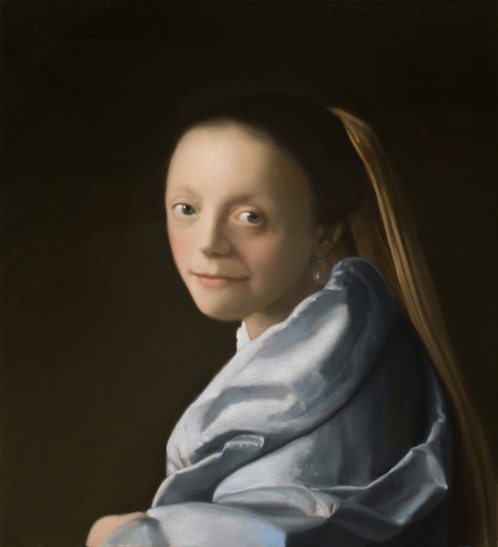 Study of a young Woman - Vermeer by mvc