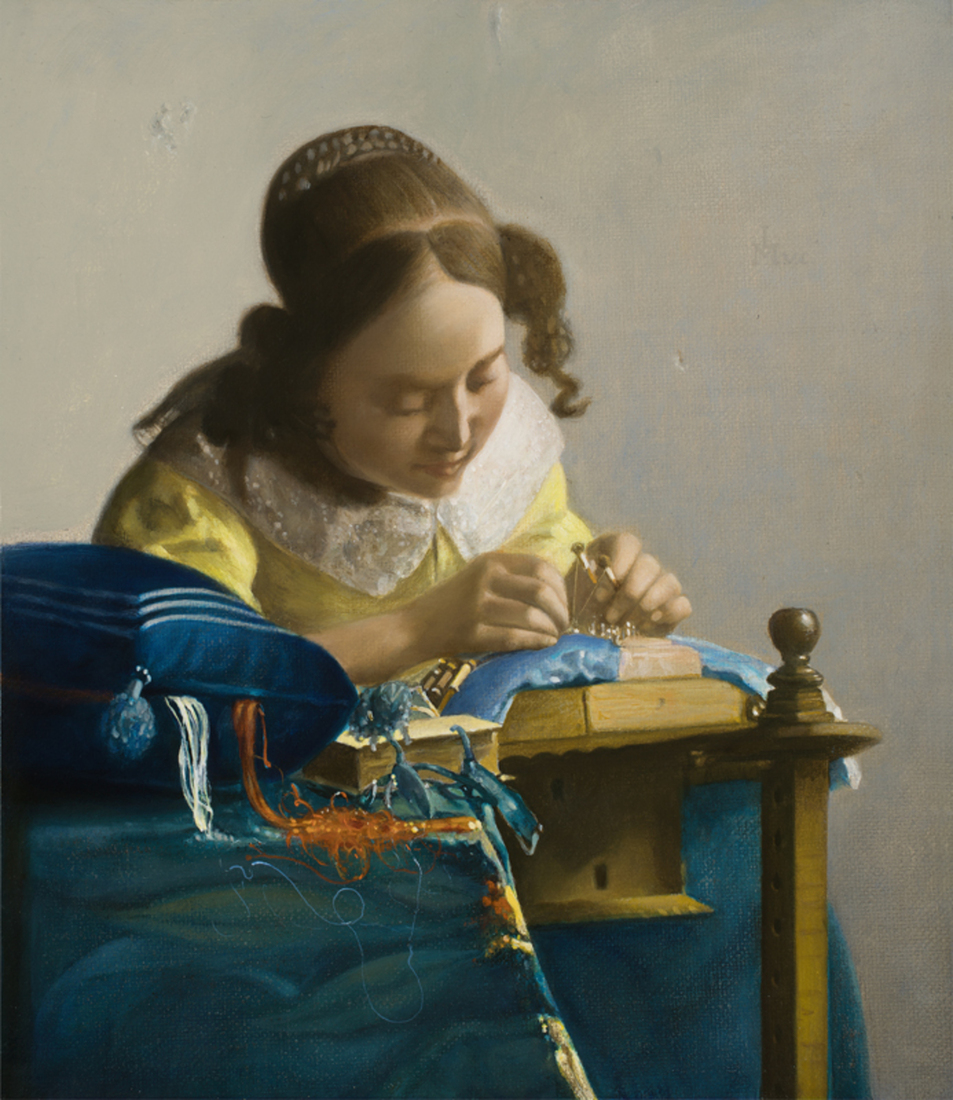 The Lacemaker - Vermeer by mvc