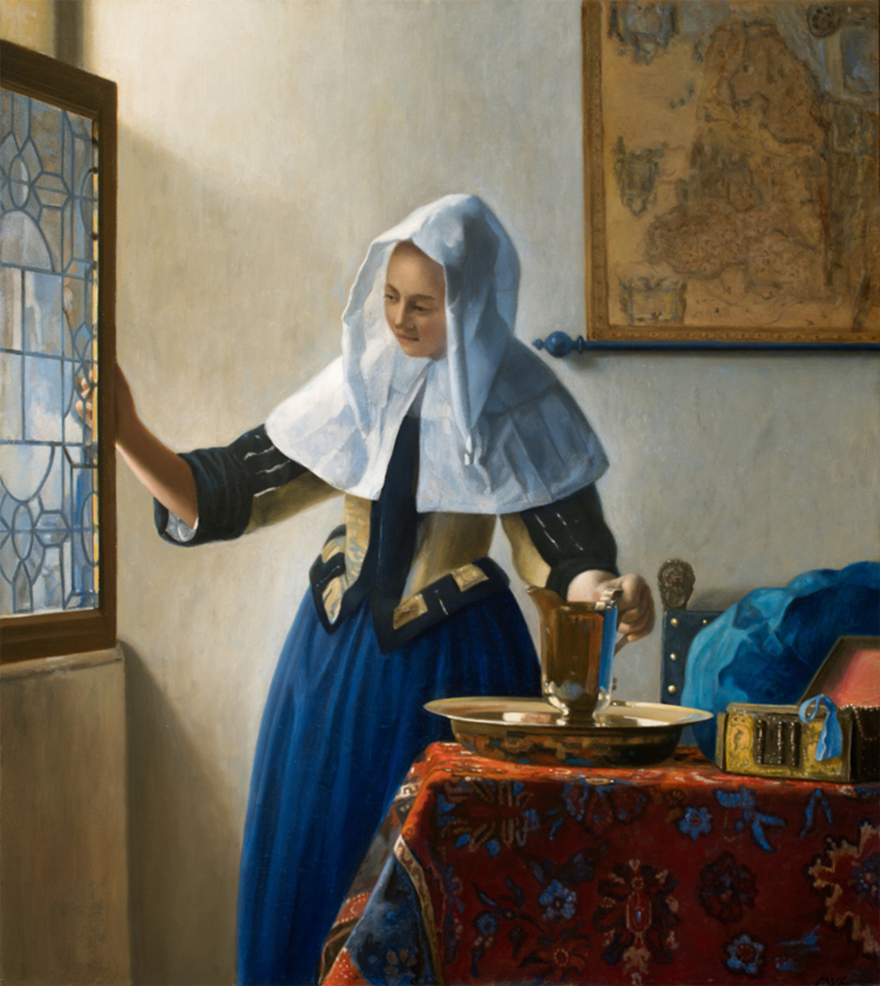 Vrouw met waterkruik - Vermeer door mvc