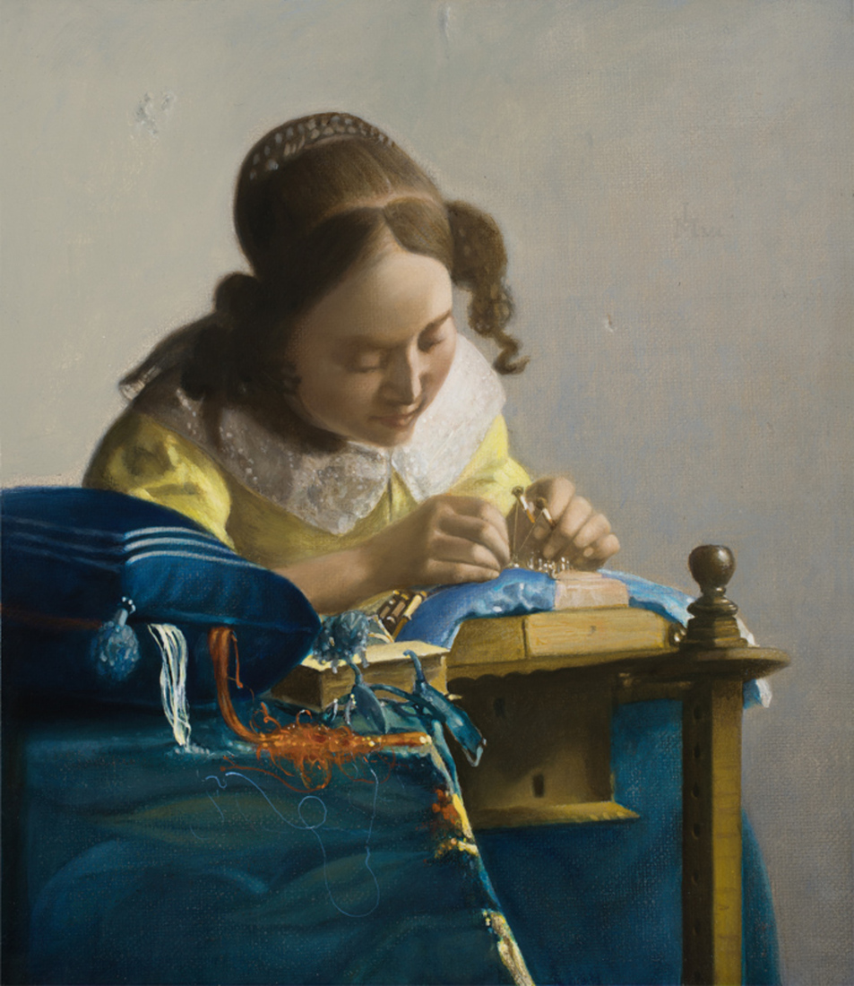 The Lacemaker - Vermeer by mvc