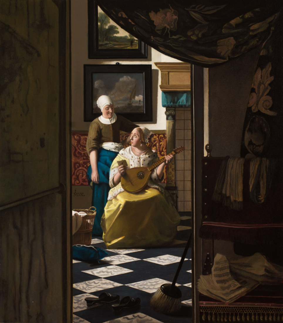 The Love Letter - Vermeer by mvc