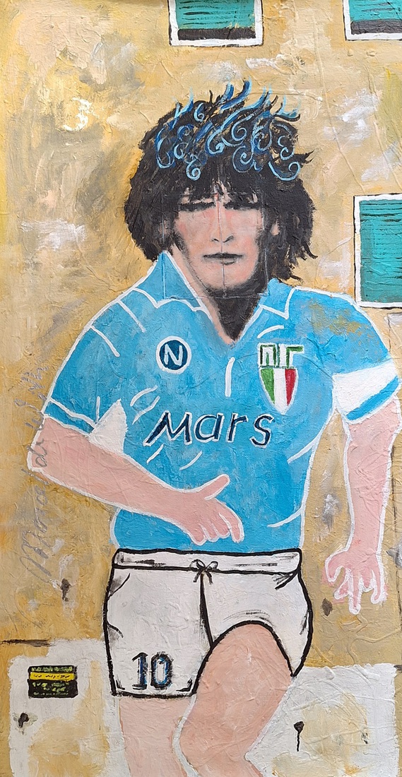 Maradona il santo di Napoli