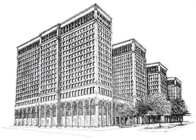 General Motors Building, Detroit