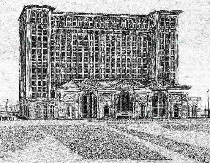 Michigan Central Station, Detroit