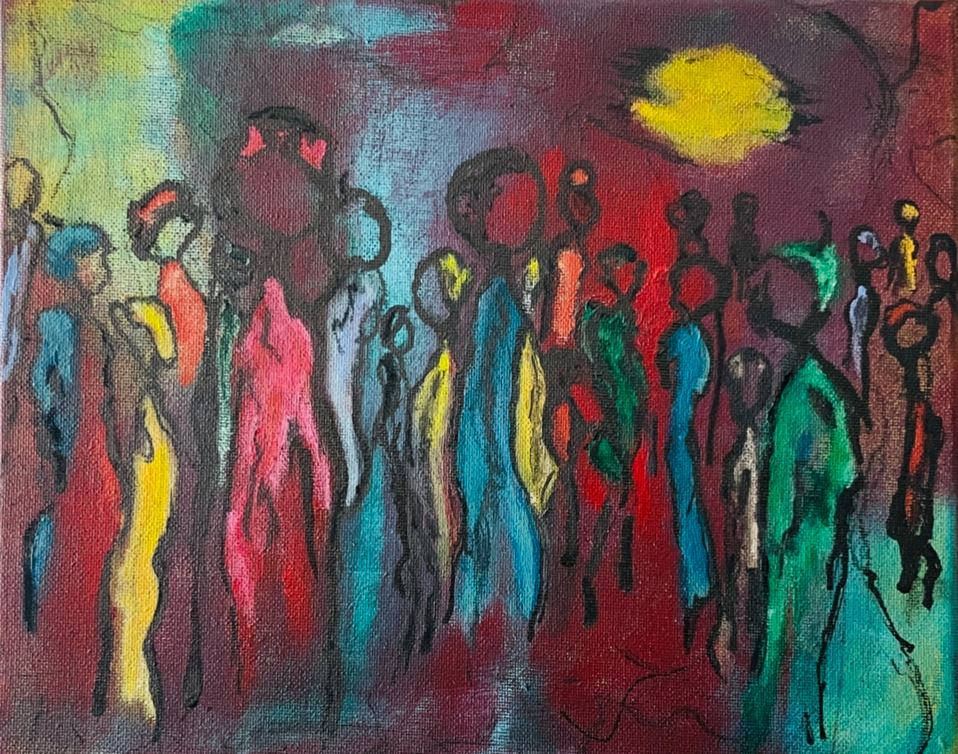 De stilte van de menigte - Le silence de la foule