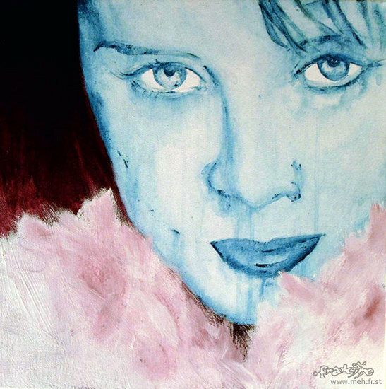 Woman in Pink Fur
