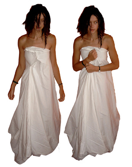 just out of bed dress