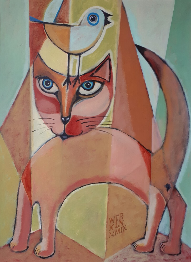 Abstracte kat 2