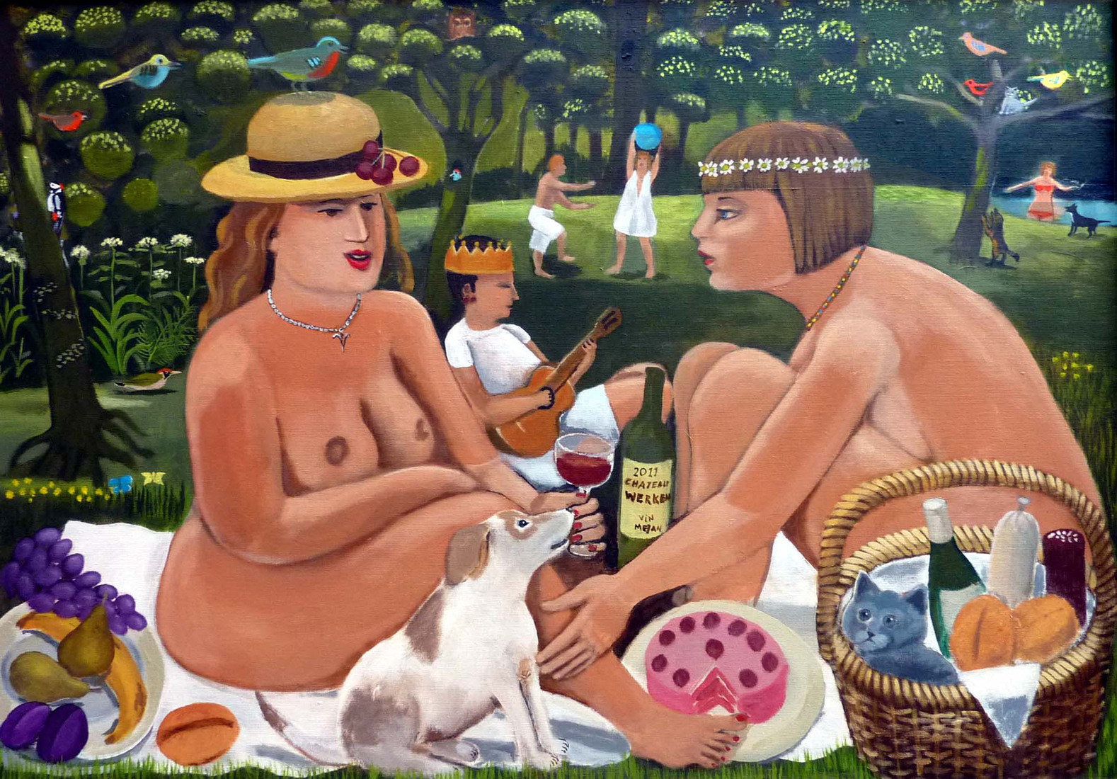 déjeuner sur l'herbe