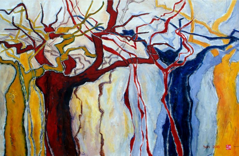 In elkaar verwikkeld