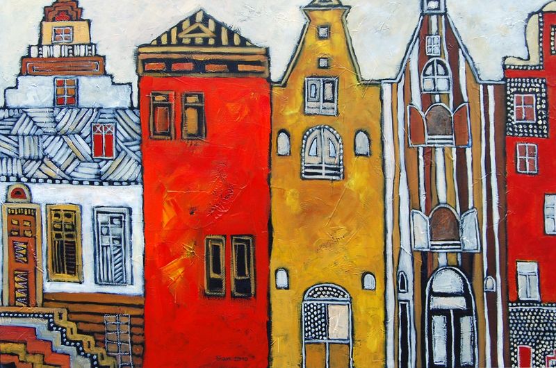 Maori grachtenhuizen