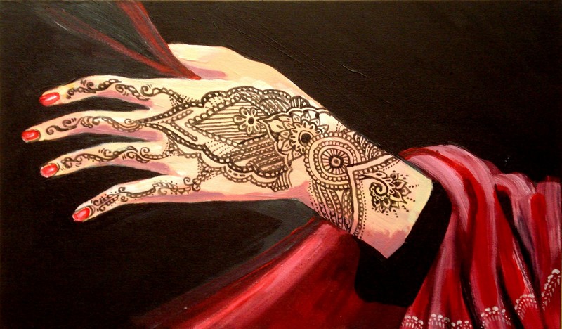 Henna hand
